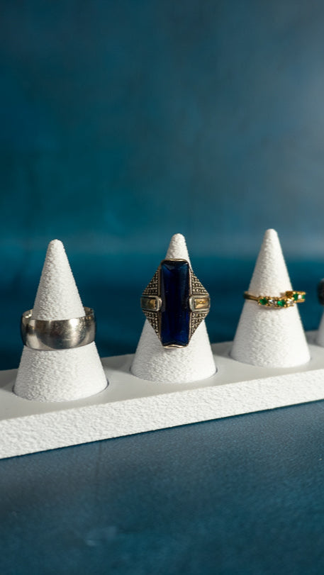 Porta anillos moderno de 6 puestos