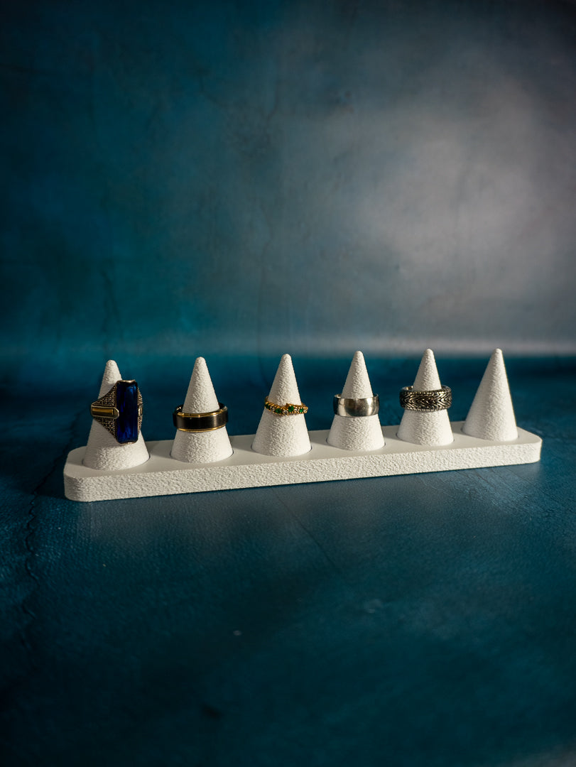 Porta anillos moderno de 6 puestos