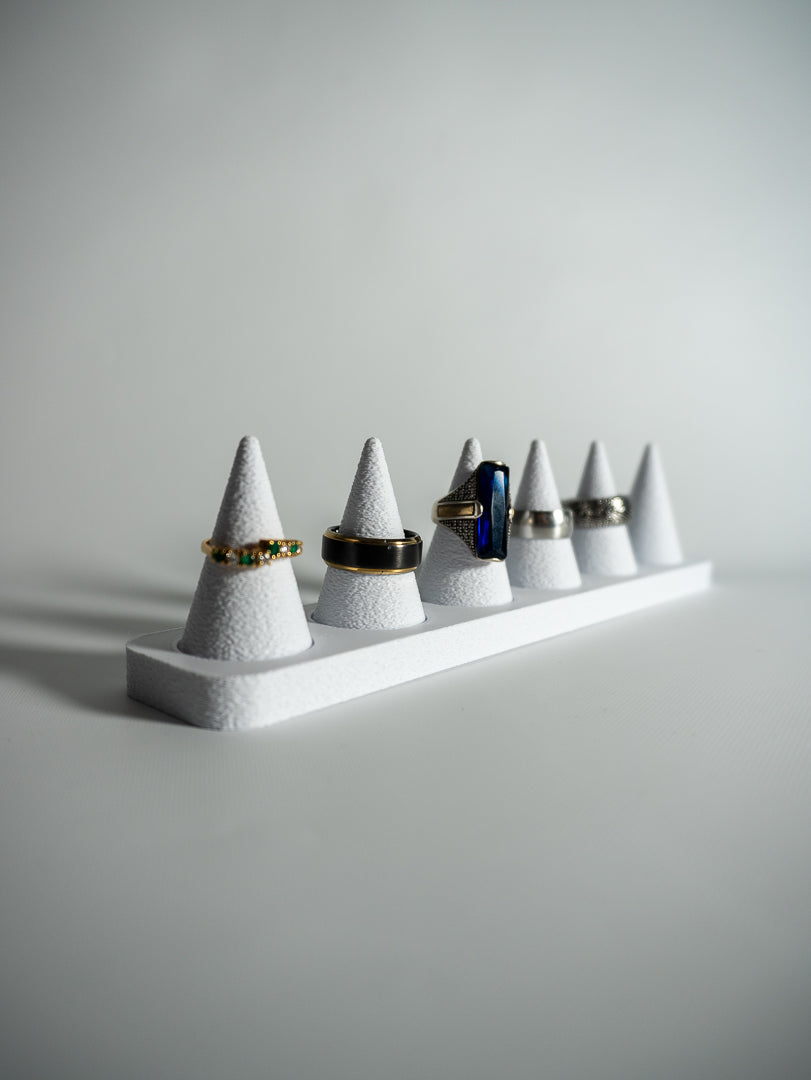 Porta anillos moderno de 6 puestos