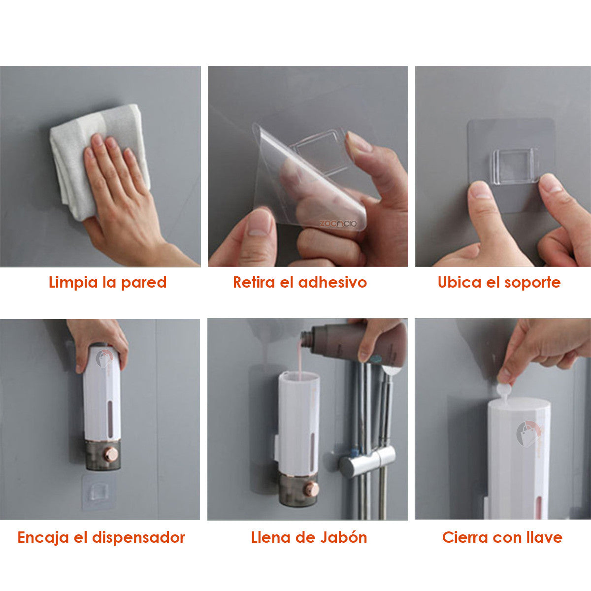 Dispensador De Jabón Liquido de Lujo