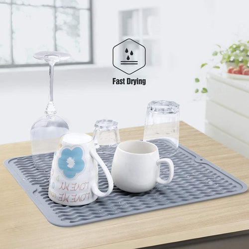 Alfombra de silicona premium para cocina x2
